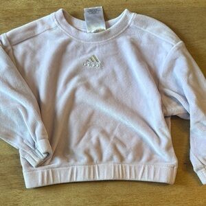 adidas Pastel Lavender Kids Crewneck Sweatshirt